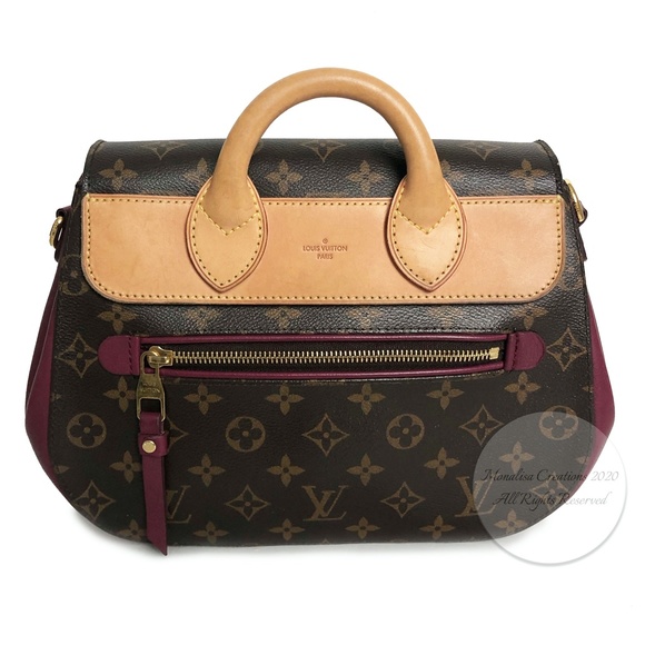 Louis Vuitton Eden MM Monogram Aurore Bag Shoulder Bag 2012 + dust bag & key - Picture 9 of 14